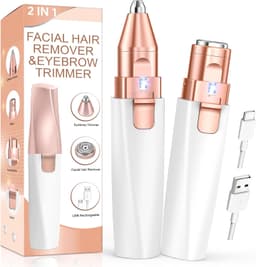 2-in-1 Eyebrow & Facial Hair Remover for Women view 1