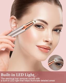Electric Eyebrow Trimmer for Women — Rechargeable Precision Razor view 2