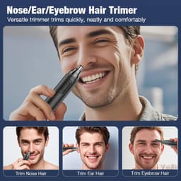 Nose Hair Trimmer for Men — Rechargeable & Waterproof view 2